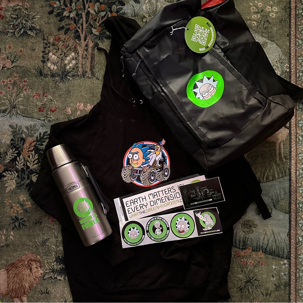 New RICK & MORTY Backpack, hoodie, and more!